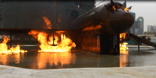 A320 Aircraft Fire Trainer