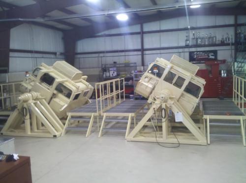 Humvee Egress Assistance Trainer